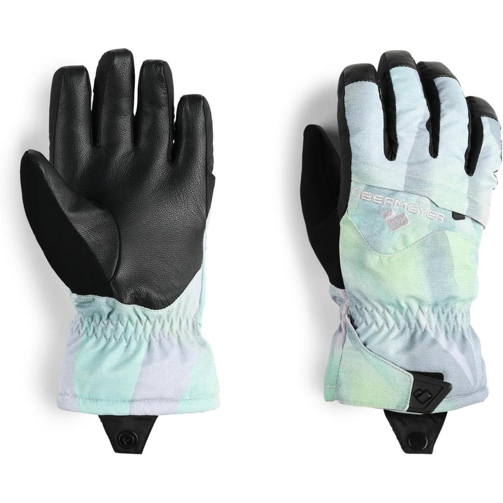 imageObermeyer Girls Lava Gloves Little KidsBig KidsPrism