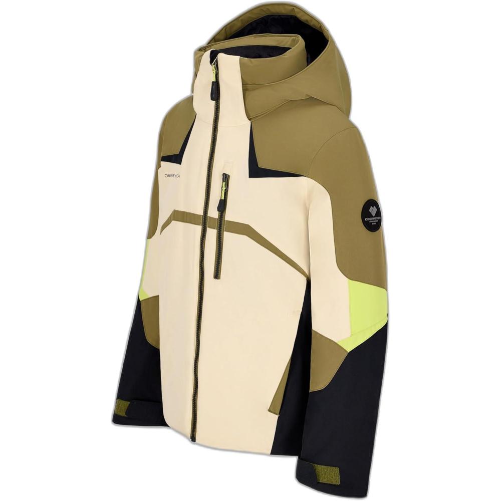 imageObermeyer Mach 15 Jacket  Teen BoysIvory Bone