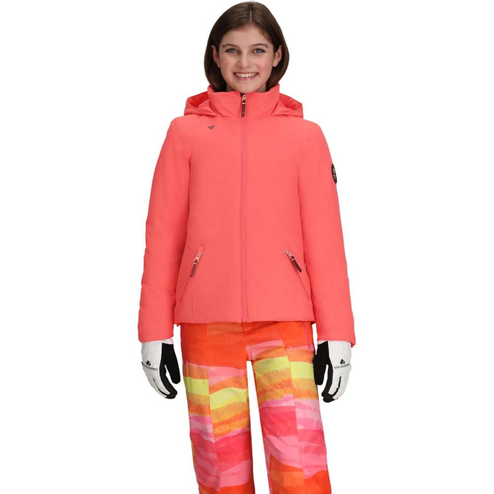 imageObermeyer Rylee Jacket  Teen GirlsPink Wild Coral