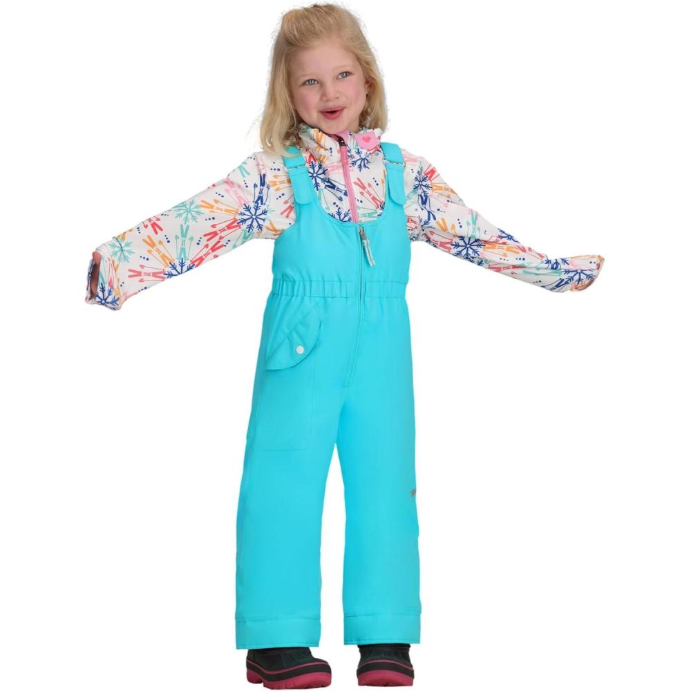 imageObermeyer Snoverall Bib Pants  Kids GirlsBlue Breeze
