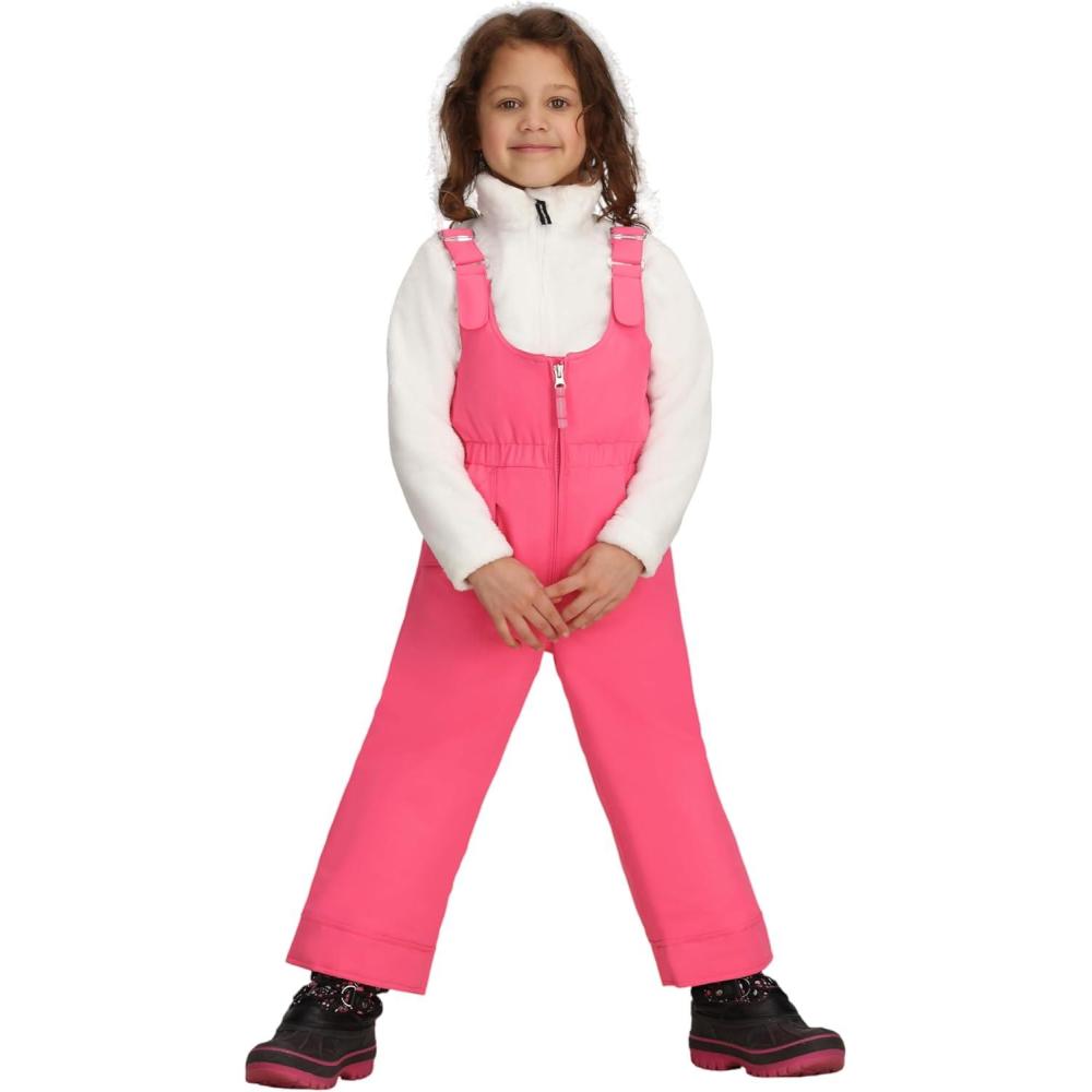 imageObermeyer Snoverall Bib Pants  Kids GirlsPink Azalea