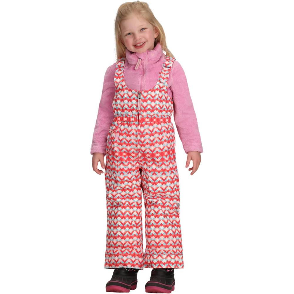 imageObermeyer Snoverall Print Bib Pants Kids GirlsPink Graphic Heart