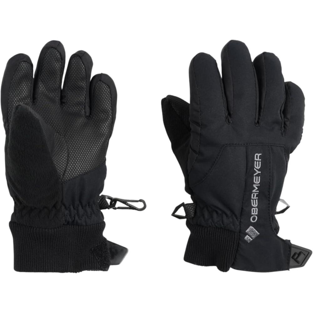 imageObermeyer Thumbs Up Glove  Kids Unisex Boys ampamp GirlsBlack