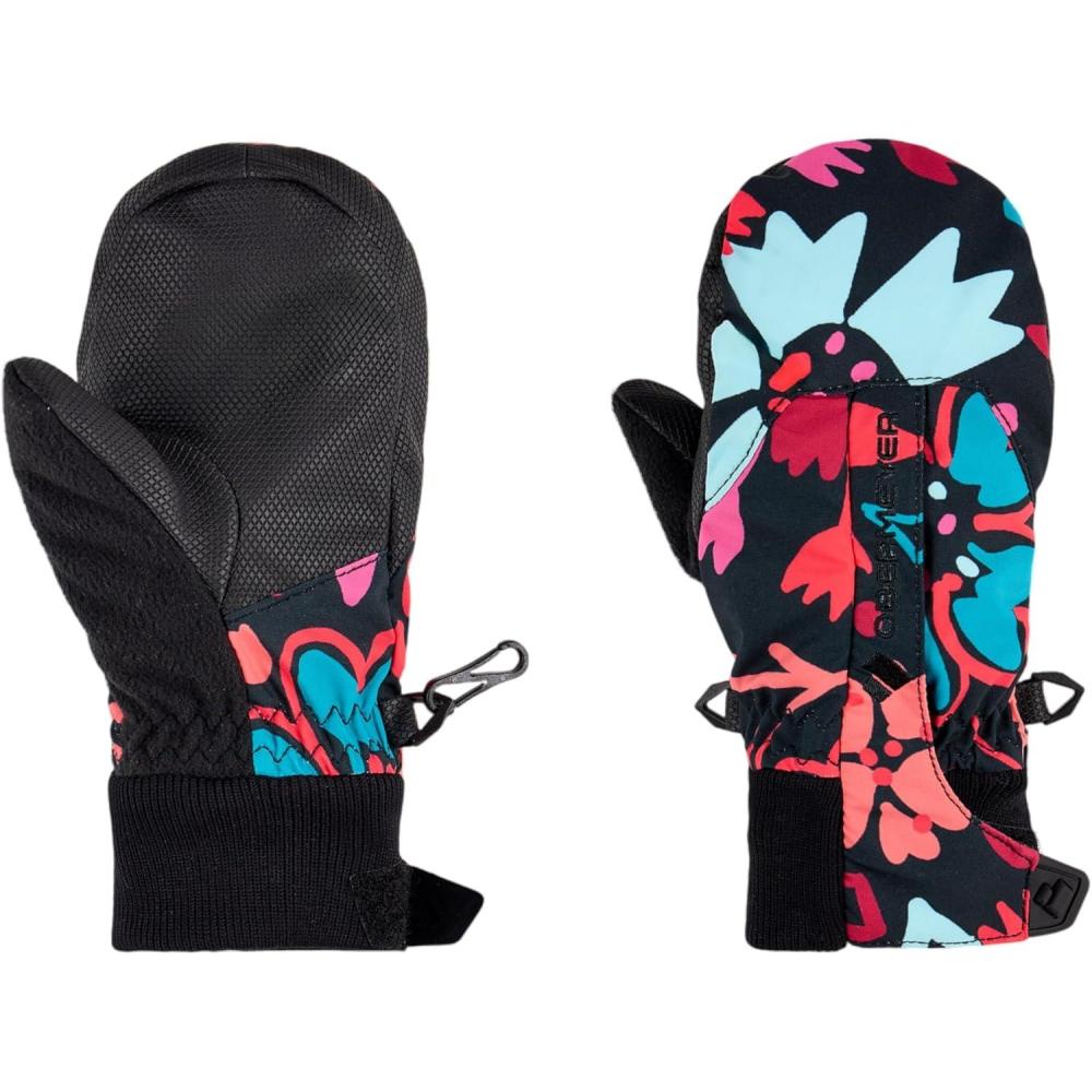 imageObermeyer Thumbs Up Print Mitten  Kids Unisex Boys ampamp GirlsPink Mary Garden