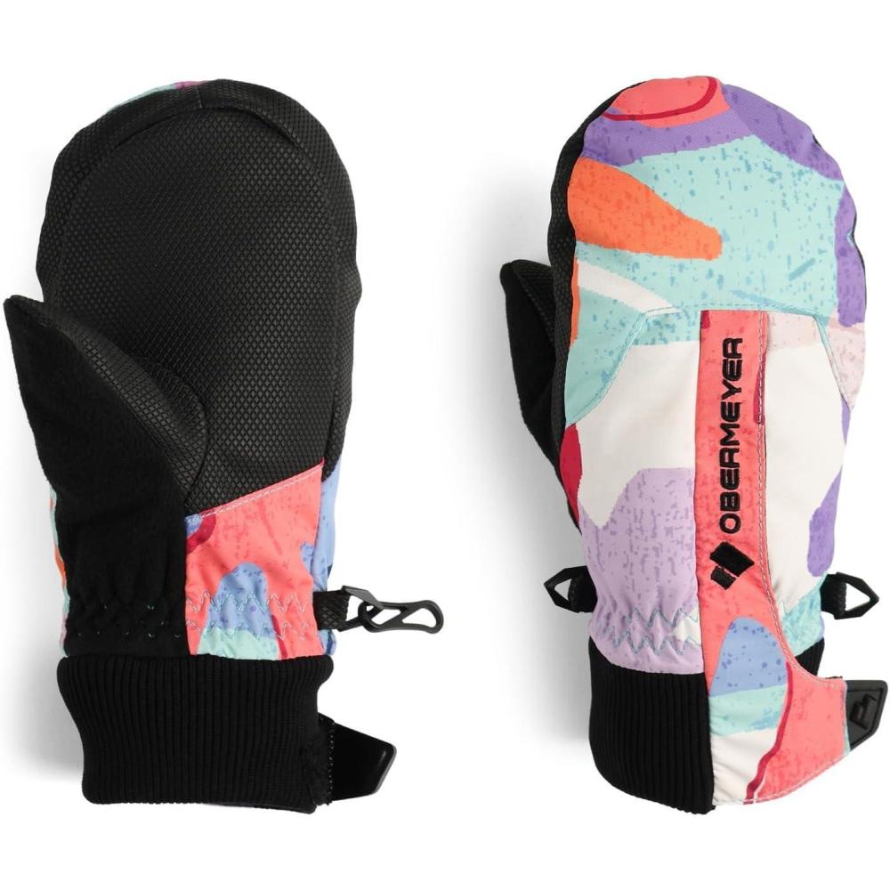 imageObermeyer Thumbs Up Print Mitten  Kids Unisex Boys ampamp GirlsUnder the Sea