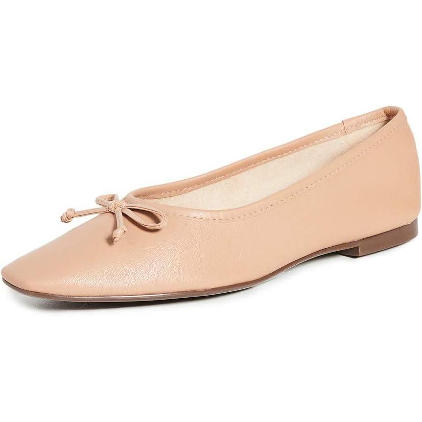 imageSCHUTZ Womens Arissa FlatsHoney Beige