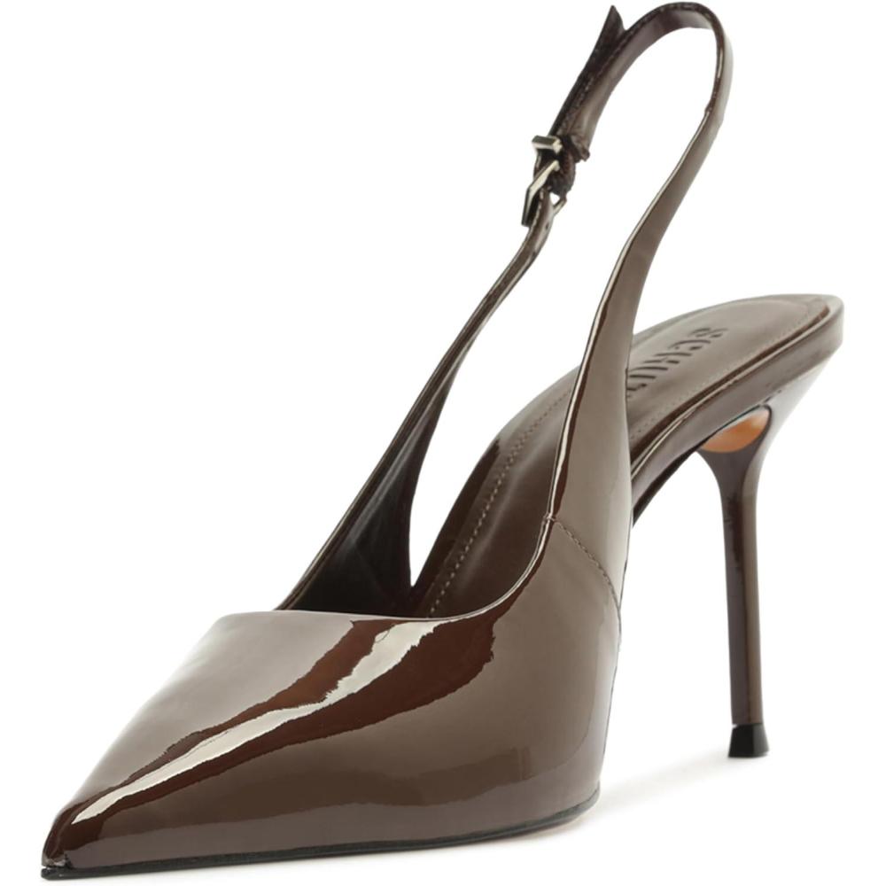 imageSCHUTZ Womens Paola HeelsRoot Brown