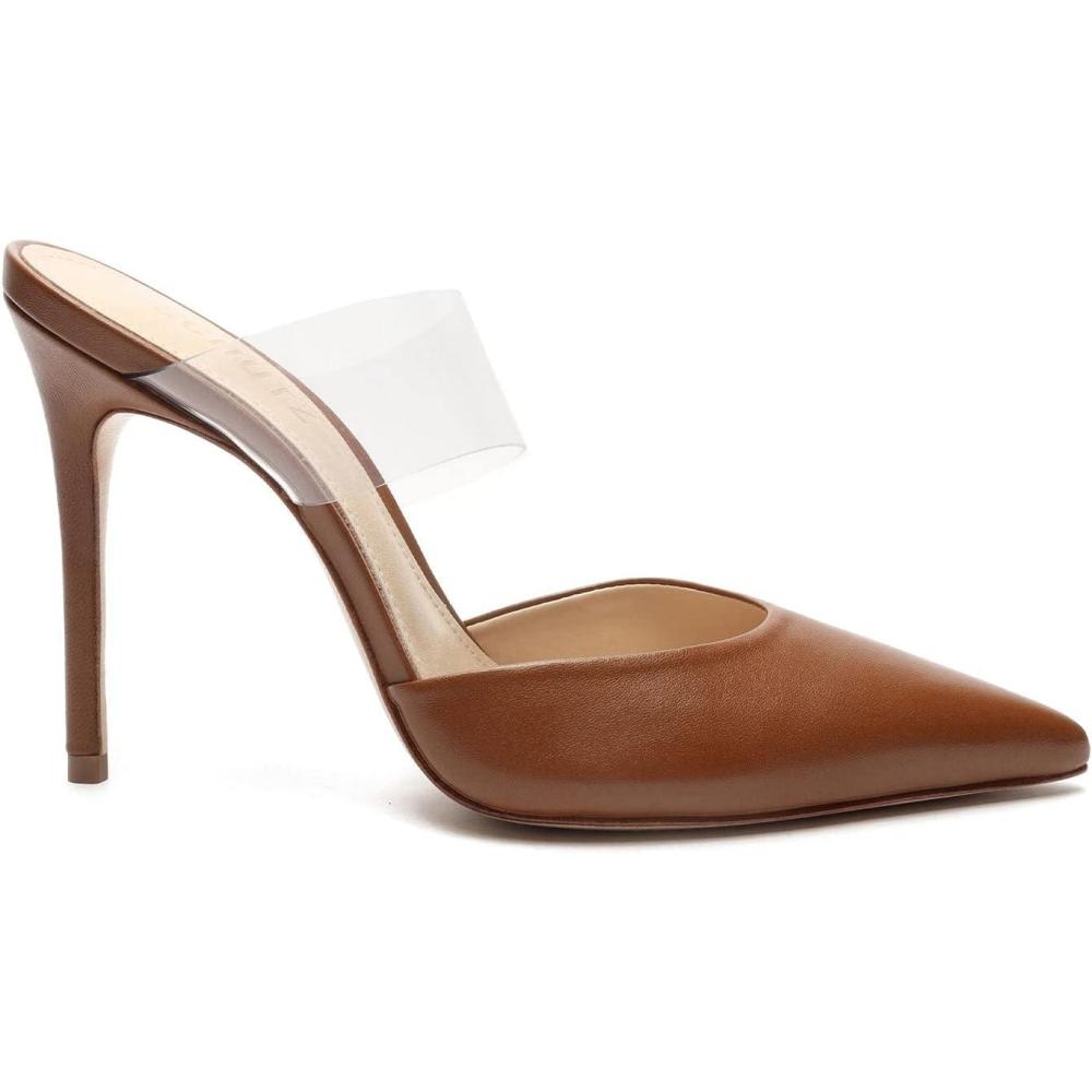 imageSCHUTZ Womens PumpsTransparenteWood