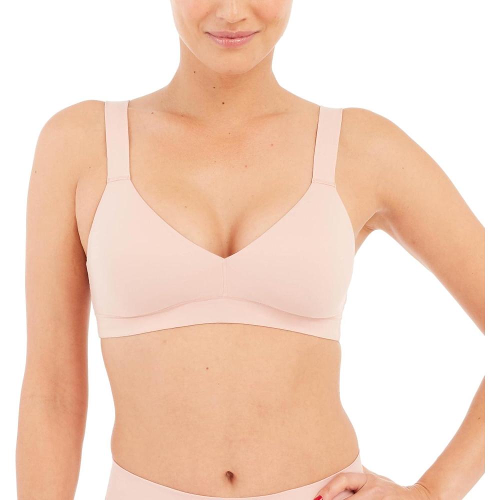imageSPANX BraLlelujah Lightly Lined Bralette  WireFree Comfortable Support  Wireless DigFree StrapsVintage Rose
