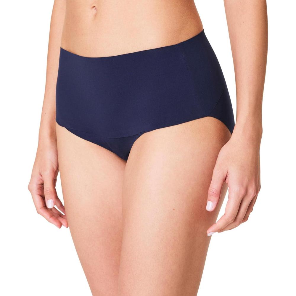 imageSPANX SPANXsmooth Undietectable Brief Comfortable Core Control Invisible Shapewear Underwear No Visible Panty LinesTimeless Navy