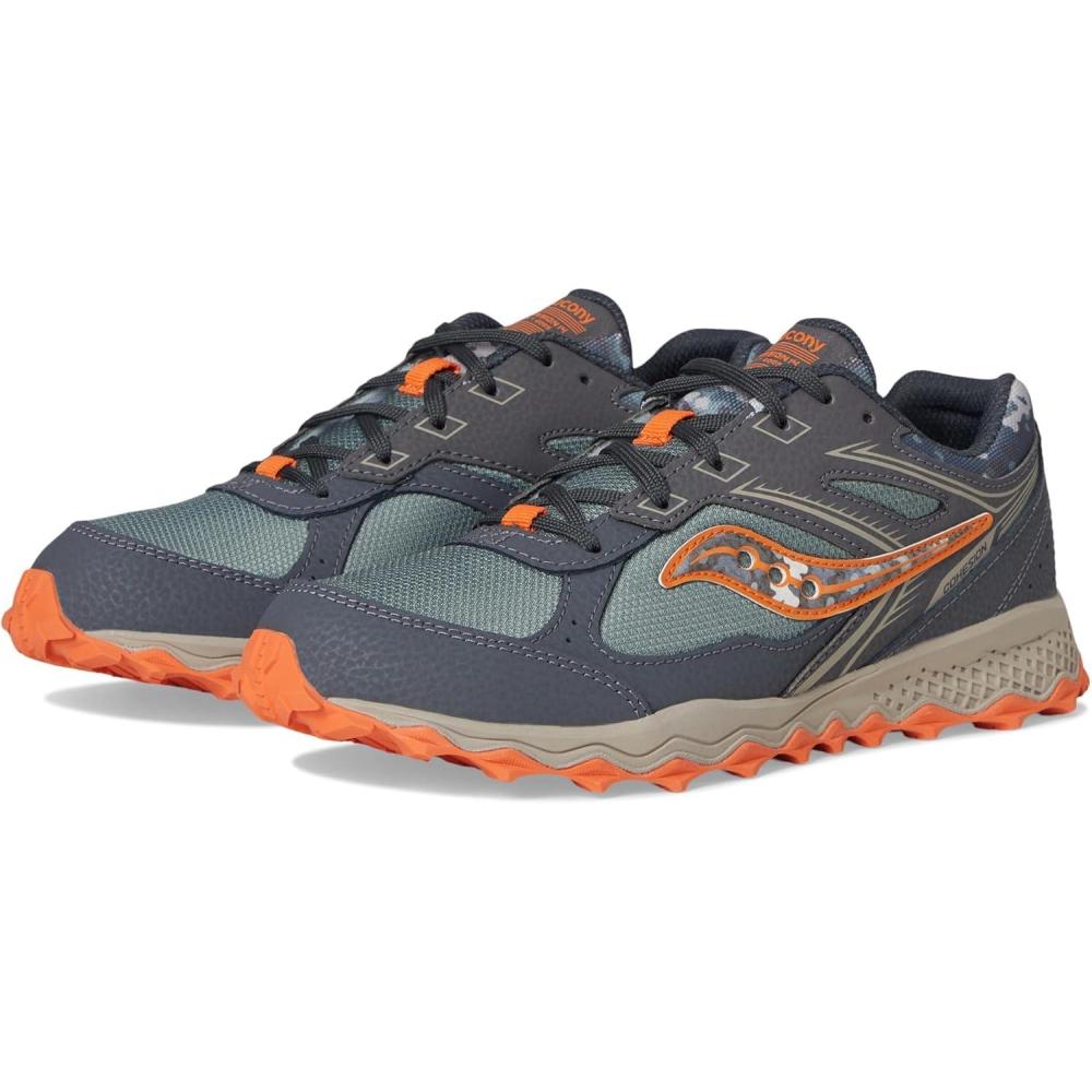 imageSaucony UnisexChild Cohesion Tr14 Lace to ToeOliveCamo