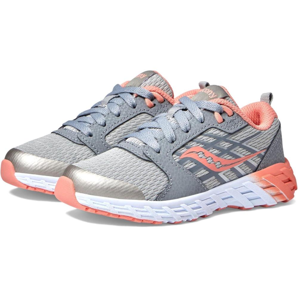 imageSaucony UnisexChild Wind 20GreyCoral