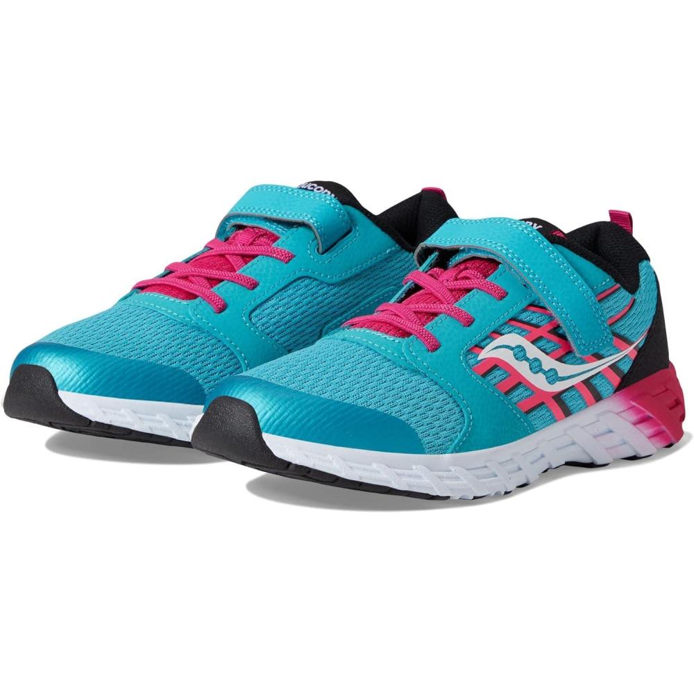 imageSaucony UnisexChild Wind Alternative Closure 20TurqPinkBlack