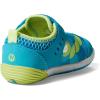Merrell Girls’ BARE STEPS Sandal(Turquoise/Lime)