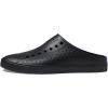 Native Shoes Jefferson Sugarlite Clogs for Men and Women – Synthetic Upper – Synthetic Lining and Insole(Jiffy Black/Jiffy Black)