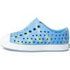 Native Shoes Kids Unisex Jefferson Sugarlite Print (Little Kid)(Resting Blue/Shell White/Celery Lightning)