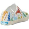 Native Shoes Kids Unisex Jefferson Sugarlite Print (Little Kid)(Shell White/Bone White/Candy Safari Friends)