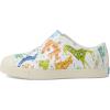 Native Shoes Kids Unisex Jefferson Sugarlite Print (Little Kid)(Shell White/Bone White/Candy Safari Friends)