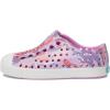 Native Shoes Kids Unisex Jefferson Sugarlite Print (Little Kid)(Winterberry Pink/Shell White/Haze Eucamo)
