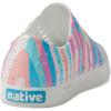 Native Shoes Unisex Jefferson Sugarlite Print(Shell White/Shell White/Pastel Multi Stripe 2)