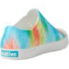 Native Shoes Unisex Jefferson Sugarlite Print(Shell White/Shell White/Rainbow Tie-dye)