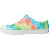 Native Shoes Unisex Jefferson Sugarlite Print(Shell White/Shell White/Rainbow Tie-dye)