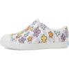 Native Shoes Unisex-Child Jefferson Print Junior Sneaker(Shell White/Shell White/Daisy Grid)