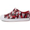 Native Shoes Unisex-Child Jefferson Print Junior Sneaker(Torch Red/Shell White/Mickey Potraits All Over Print)
