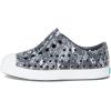 Native Shoes Unisex-Child Jefferson Print (Little Kid/Big Kid)(Gravity Grey/Shell White/Gamer)