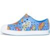Native Shoes Unisex-Child Jefferson Print (Little Kid/Big Kid)(Resting Blue/Shell White/Boom Pow)