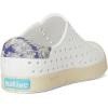 Native Shoes Unisex-Child Jefferson Print (Little Kid/Big Kid)(Shell White/Bone White/Ink Palm Block)
