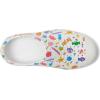 Native Shoes Unisex-Child Jefferson Print (Little Kid/Big Kid)(Shell White/Shell White/Retro Candy)