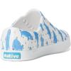 Native Shoes Unisex-Child Jefferson Print (Little Kid/Big Kid)(Shell White/Shell White/Sharks)