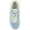 New Balance Unisex-Child 997r Sneaker(Chrome Blue/Linen)