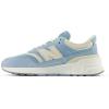 New Balance Unisex-Child 997r Sneaker(Chrome Blue/Linen)