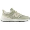 New Balance Unisex-Child 997r Sneaker(Olivine/Linen)