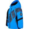 Obermeyer Boys Orb Ski Jacket, Insulated and Waterproof with Kids I-Grow System(Blue & Lime Green Ka-slope)