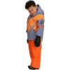 Obermeyer Boys Orb Ski Jacket, Insulated and Waterproof with Kids I-Grow System(Grey Steel)