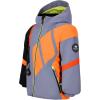 Obermeyer Boys Orb Ski Jacket, Insulated and Waterproof with Kids I-Grow System(Grey Steel)