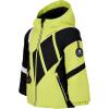Obermeyer Boys Orb Ski Jacket, Insulated and Waterproof with Kids I-Grow System(Yellow Chameleon)