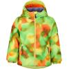 Obermeyer Girls’ Ashor Jacket (Toddler/Little Big Kid)(Green & Orange Lime Slime)