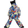 Obermeyer Girls’ Ashor Jacket (Toddler/Little Big Kid)(Grey & Blue Kaleido-slope)