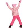 Obermeyer Girls’ Ashor Jacket (Toddler/Little Big Kid)(Pink Graphic Heart)