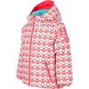 Obermeyer Girls’ Ashor Jacket (Toddler/Little Big Kid)(Pink Graphic Heart)