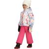 Obermeyer Girls’ Ashor Jacket (Toddler/Little Big Kid)(White With Multi Color Skiflake)