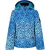 Obermeyer Rylee Print Jacket – Teen Girls(Blue Atmospheric Art)