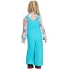 Obermeyer Snoverall Bib Pants – Kids Girls(Blue Breeze)