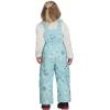 Obermeyer Snoverall Print Bib Pants – Kids Girls(Blue Skiflake)
