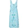 Obermeyer Snoverall Print Bib Pants – Kids Girls(Blue Skiflake)