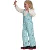 Obermeyer Snoverall Print Bib Pants – Kids Girls(Blue Skiflake)
